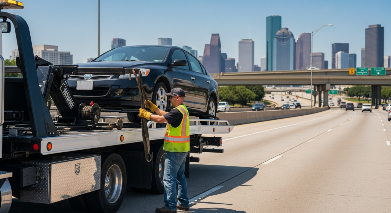 flatbed towing service